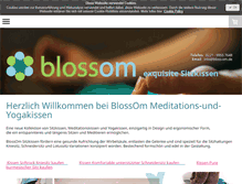 Tablet Screenshot of bloss-om.de